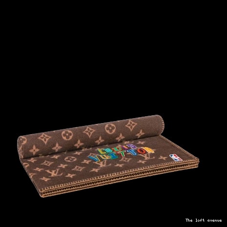 CUSTOM X MONOGRAM BLANKET THROW NBA LV 0806